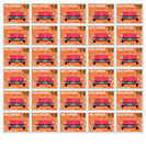click on this thumbnail for a larger image of the print: 'Stamp &ndash; NSU Spider-orange'